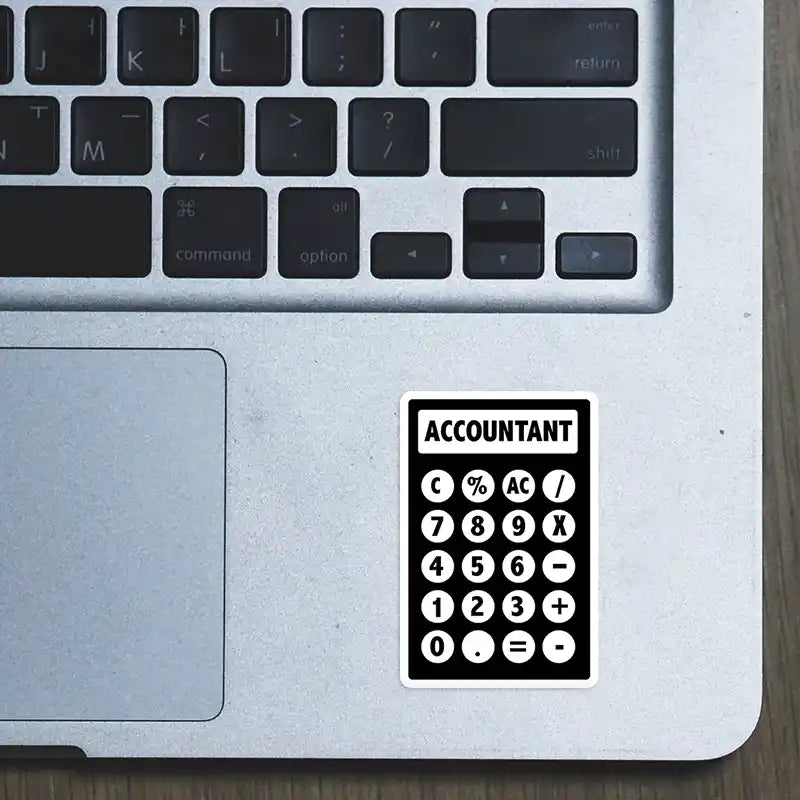 Buy Laptop Sticker Accountant – Laptop Sticker in India