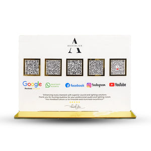 Acrylic Google review stand