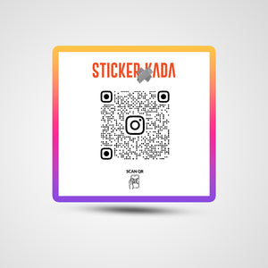 NFC Instagram Square Sticker