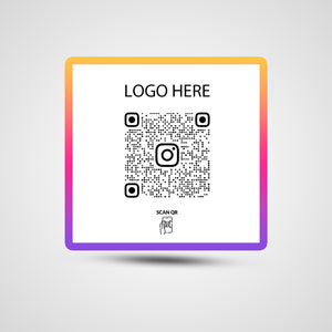 NFC Instagram Square Sticker