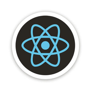 Buy React – Laptop Sticker in India