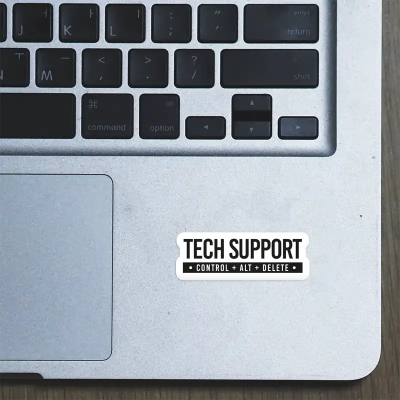 Buy Tech Support – Laptop Sticker in India