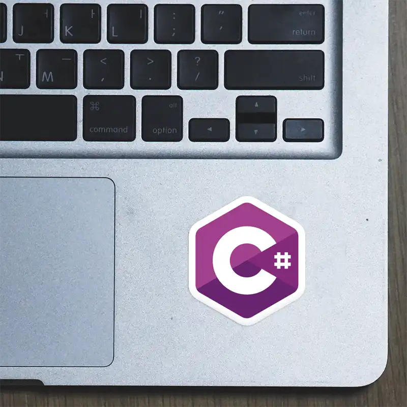 Buy C sharp – Sticker in India