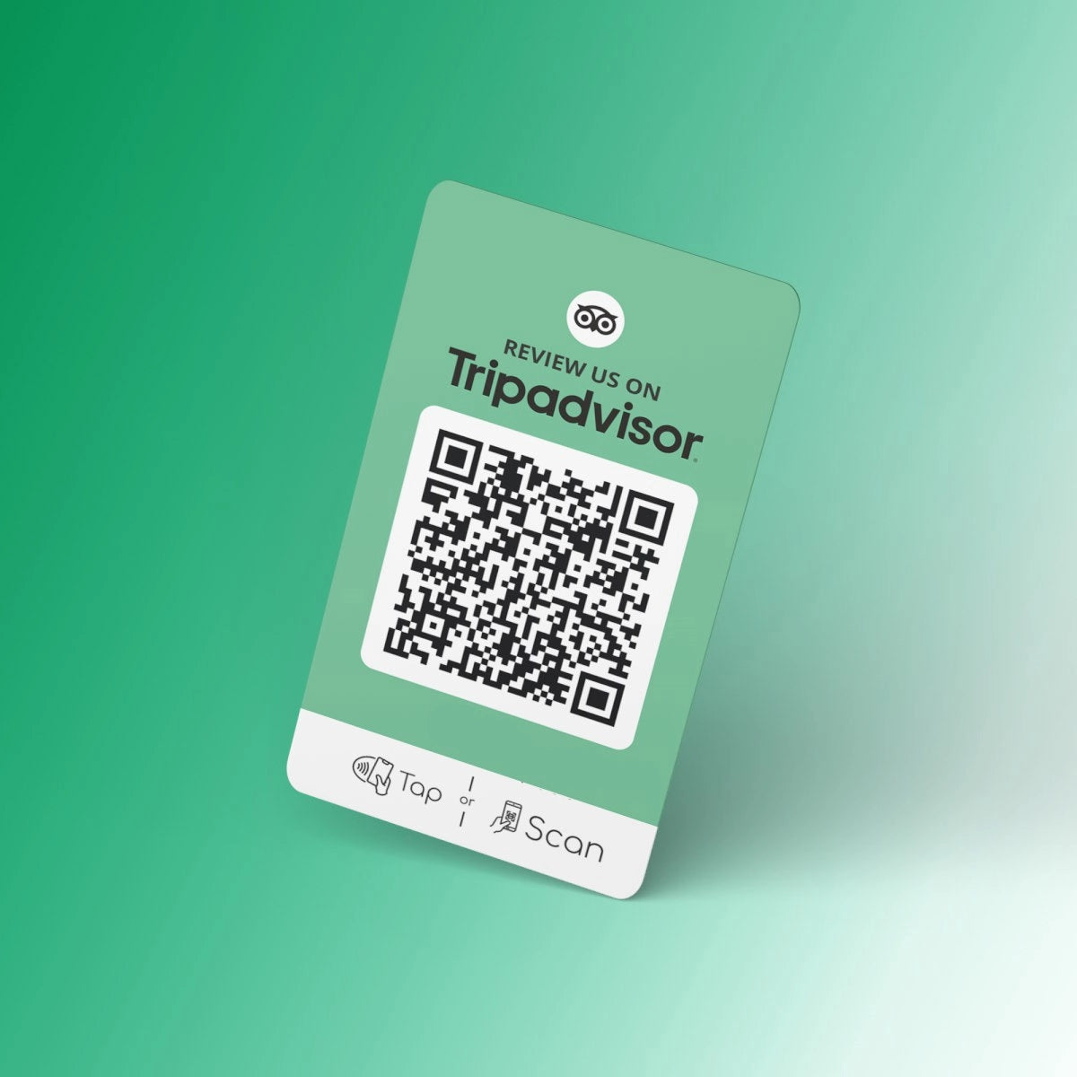 TripAdvisor Review NFC Card