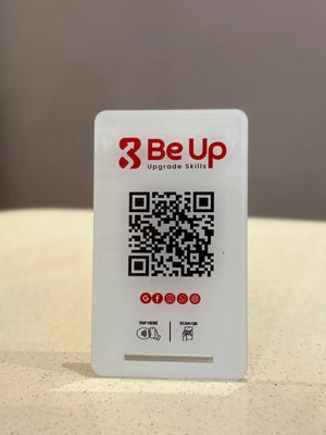 Customized Detachable acrylic 1 qr stand