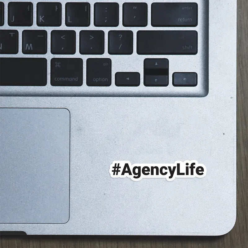 Buy Agency Life – Laptop Sticker in india