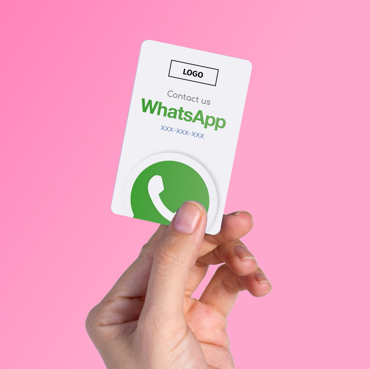 WhatsApp QR Business card
