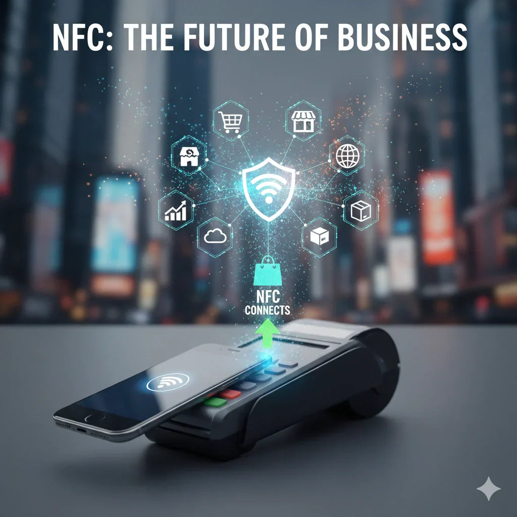 nfc stickers connect business