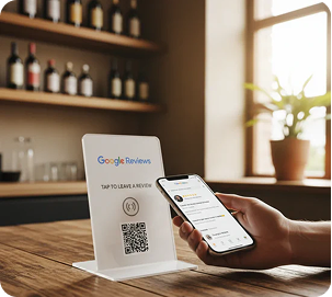 Google Review Stands