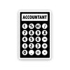 Accountant – Laptop Sticker