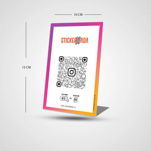 NFC QR Instagram Stand