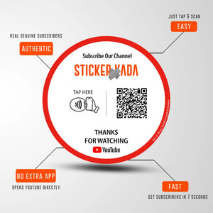 NFC-Youtube-Round-Sticker-image6