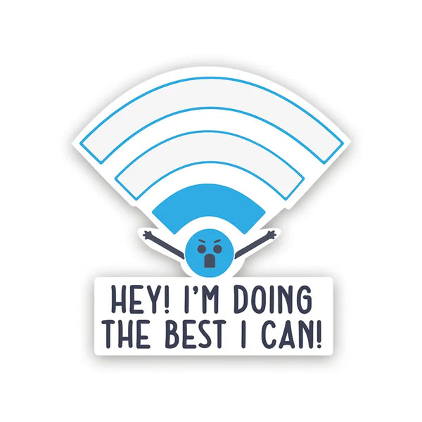 WiFi Annoyed – Laptop Sticker