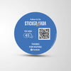 NFC  Facebook Round Sticker