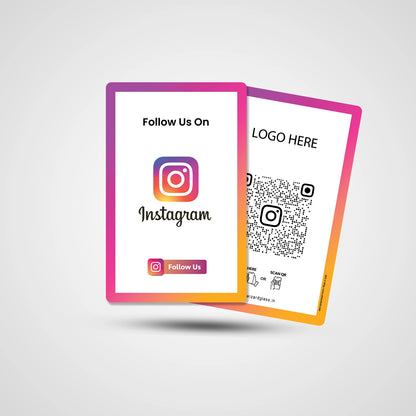 NFC QR Instagram PV Card