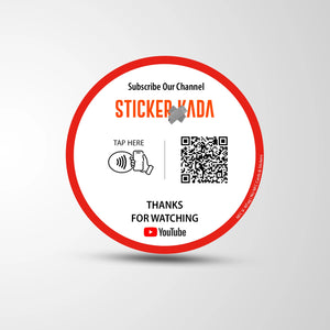 NFC-Youtube-Round-Sticker-image1