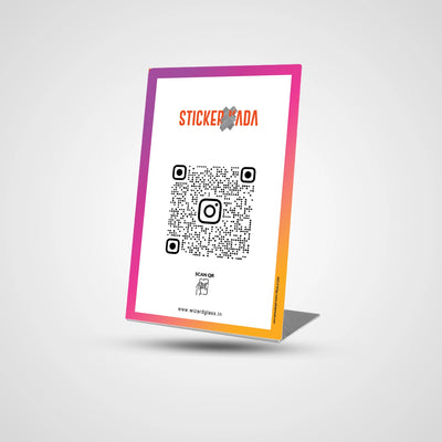 NFC QR Instagram Stand