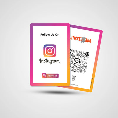 NFC QR Instagram PV Card