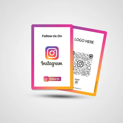 NFC QR Instagram PV Card