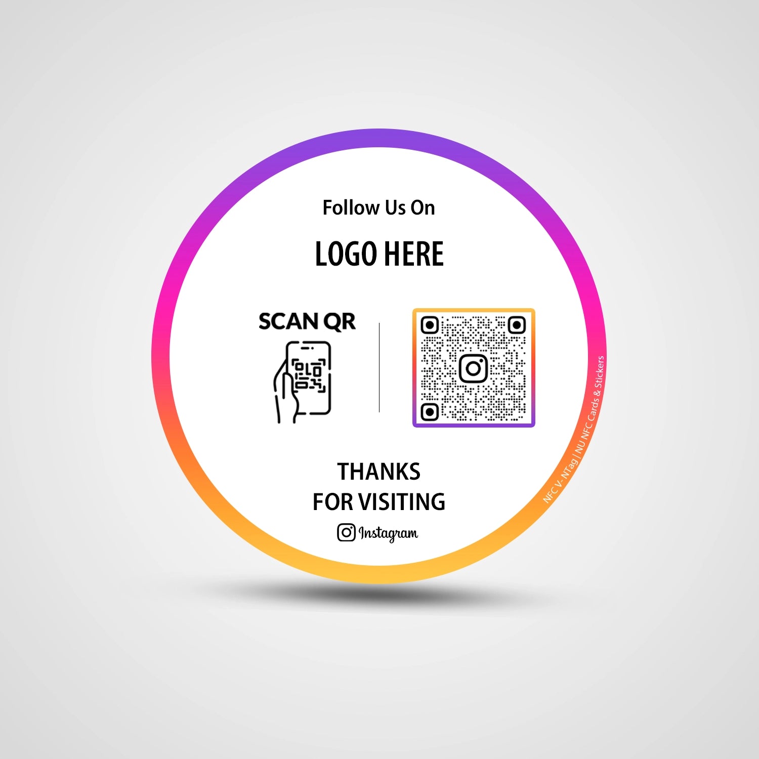 NFC-Instagram-Round-Sticker-image4