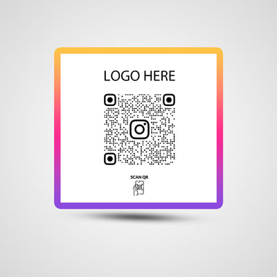 NFC Instagram Square Sticker