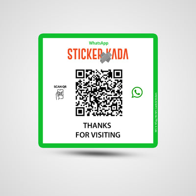 Whatsapp Square Sticker