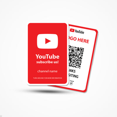 NFC Youtube PVC Card