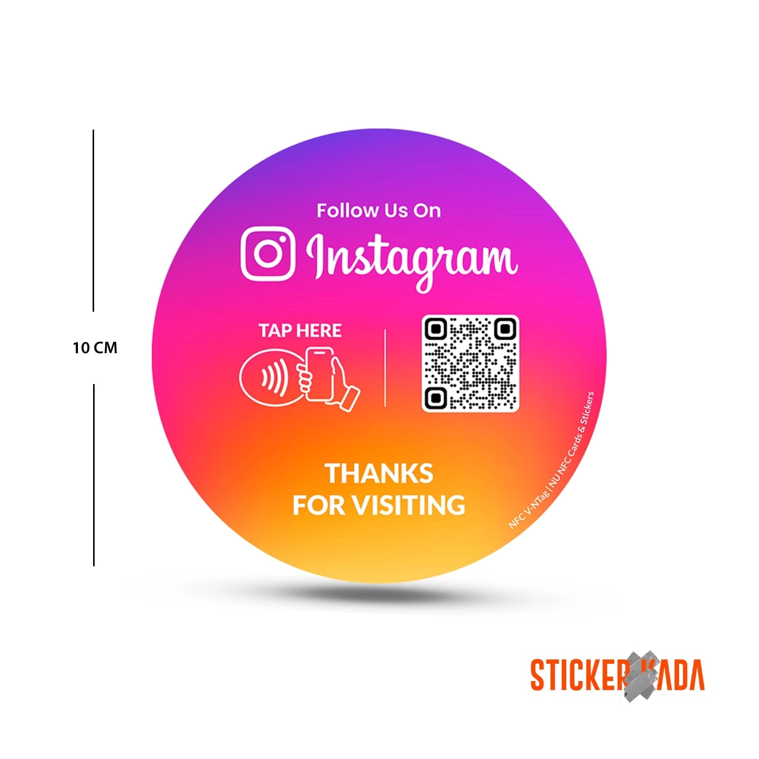 NFC-Instagram-Round-Sticker-image5