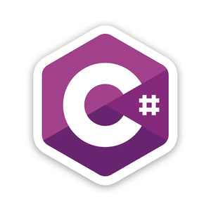 Buy C sharp – Sticker in India