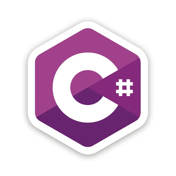 Buy C sharp – Sticker in India