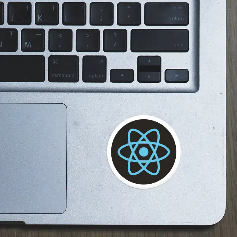 Buy React – Laptop Sticker in India