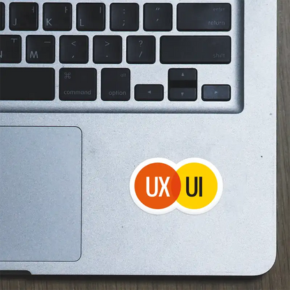 UX UI – Laptop Sticker