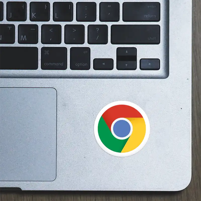 Chrome – Laptop Sticker