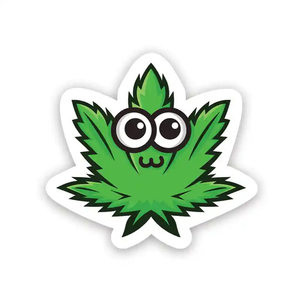 Weed Leaf – Laptop Sticker