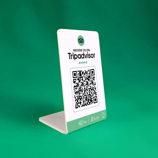 TripAdvisor NFC QR Stand