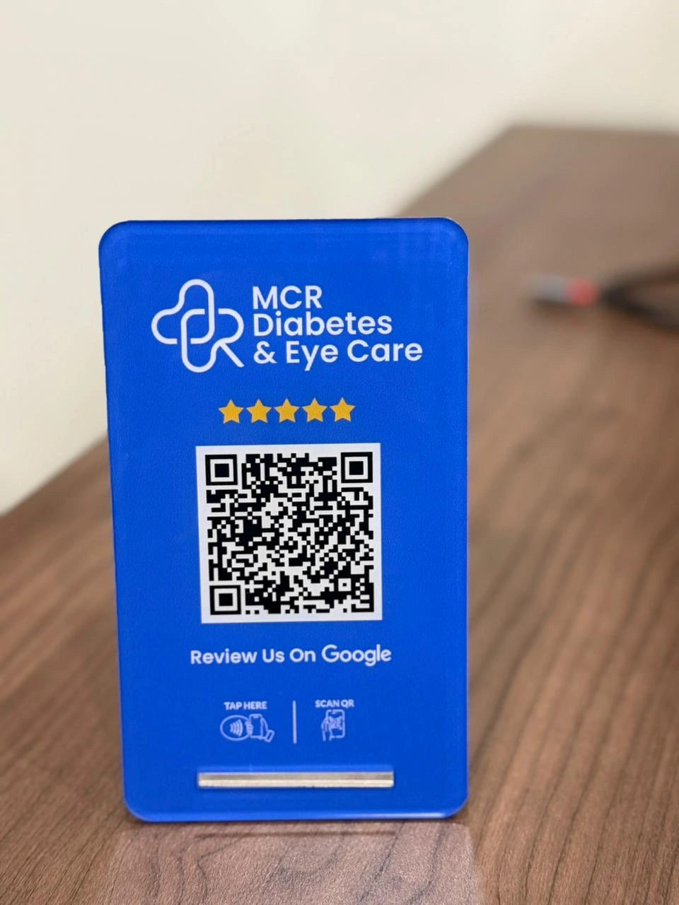 Customized Detachable acrylic 1 qr stand