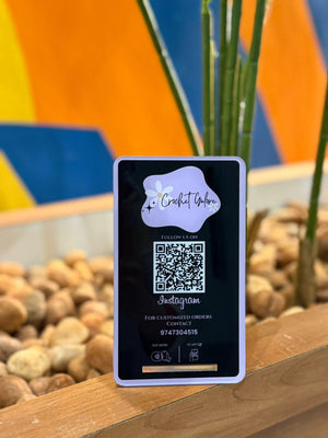 Customized Detachable acrylic 1 qr standa