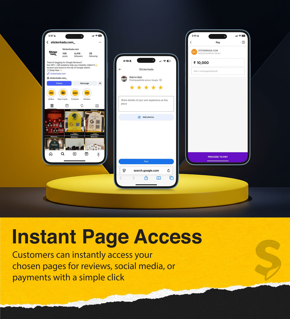 Instant Page Access