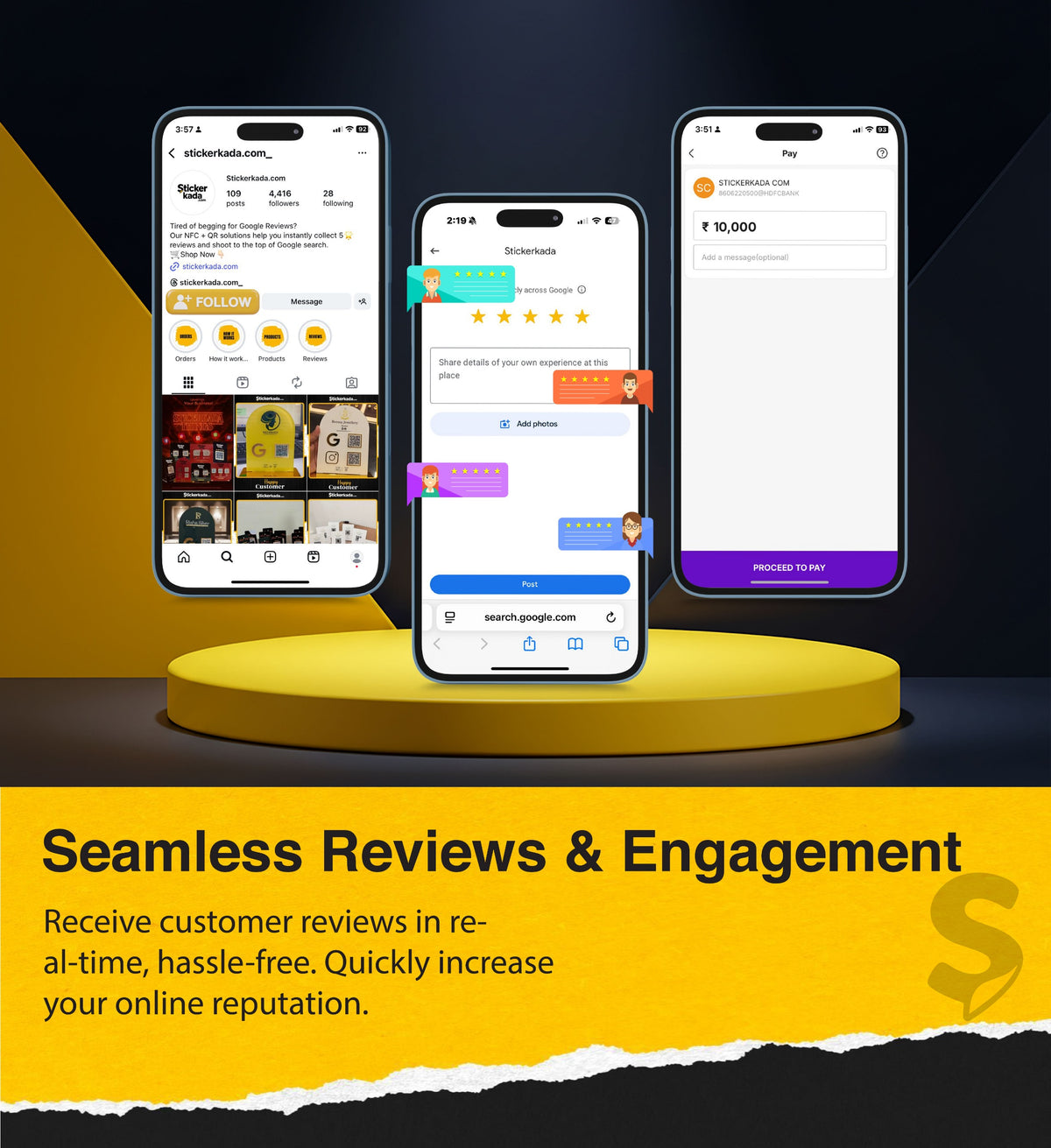 Seamless Reviews & Engagement