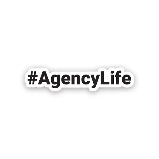 Agency Life – Laptop Sticker