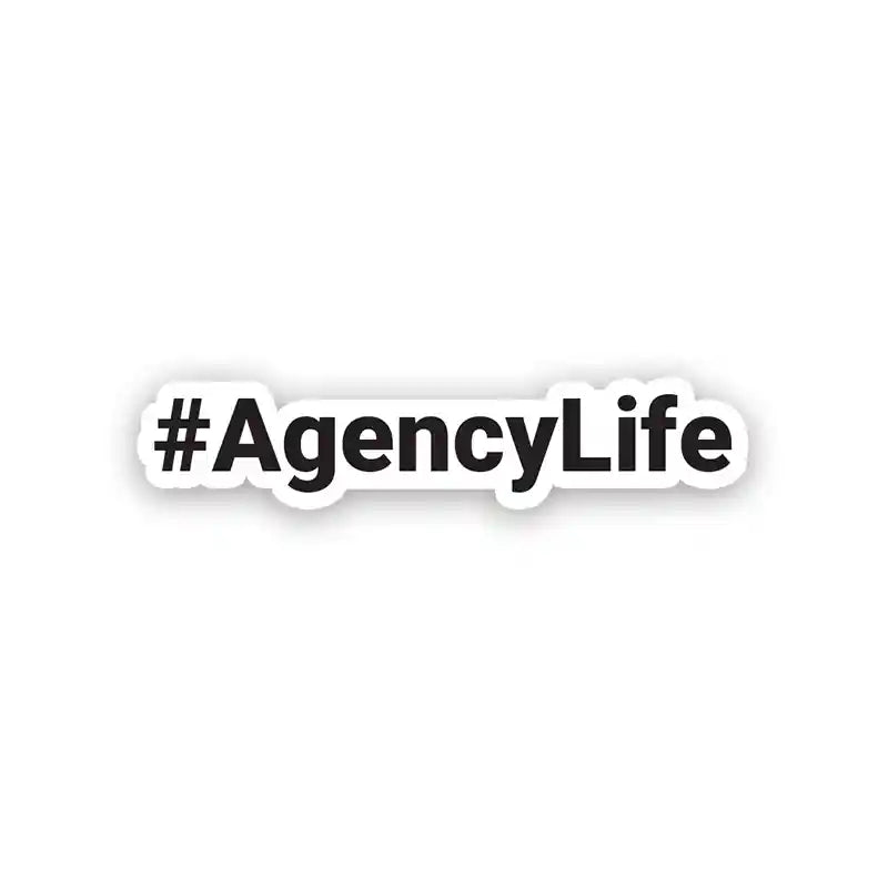 Buy Agency Life – Laptop Sticker in india