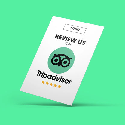 TripAdvisor QR Review Card