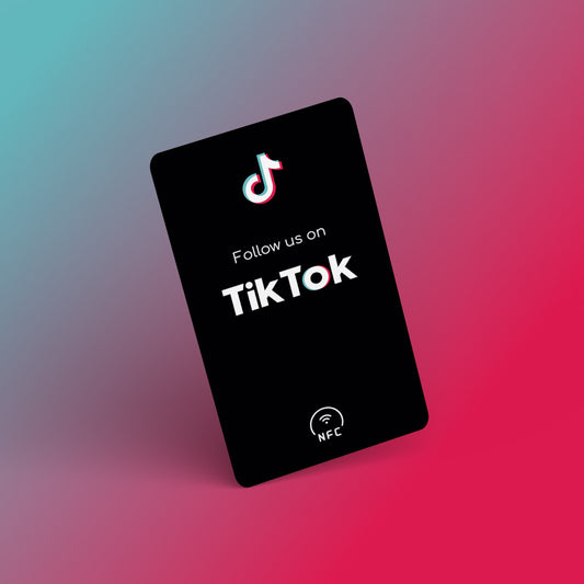 TikTok NFC Business card