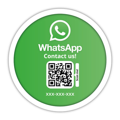 WhatsApp Sticker round